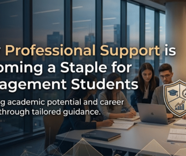 Why Professional Support is Becoming a Staple for Management Students