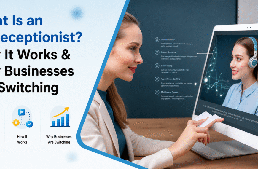 What Is an AI Receptionist? How It Works & Why Businesses Are Switching